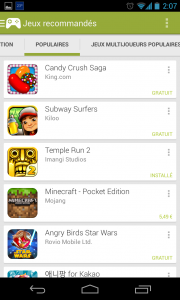 Google Play Jeux