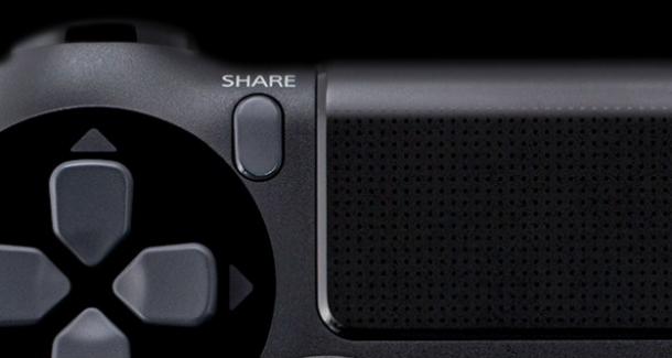 PS4 share Dualshock 4