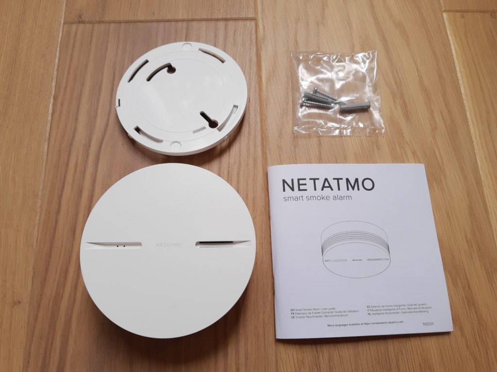 détecteur de fumée connecté Netatmo