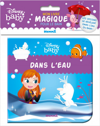 Disney Baby – Mon livre magique pour le bain – Dans l'eau