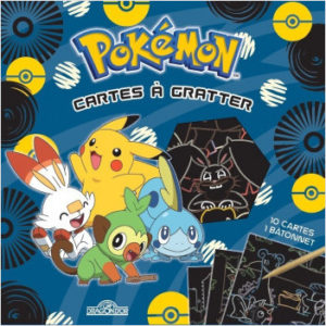 Cartes à gratter Pokémon - Pikachu et les starters de Galar