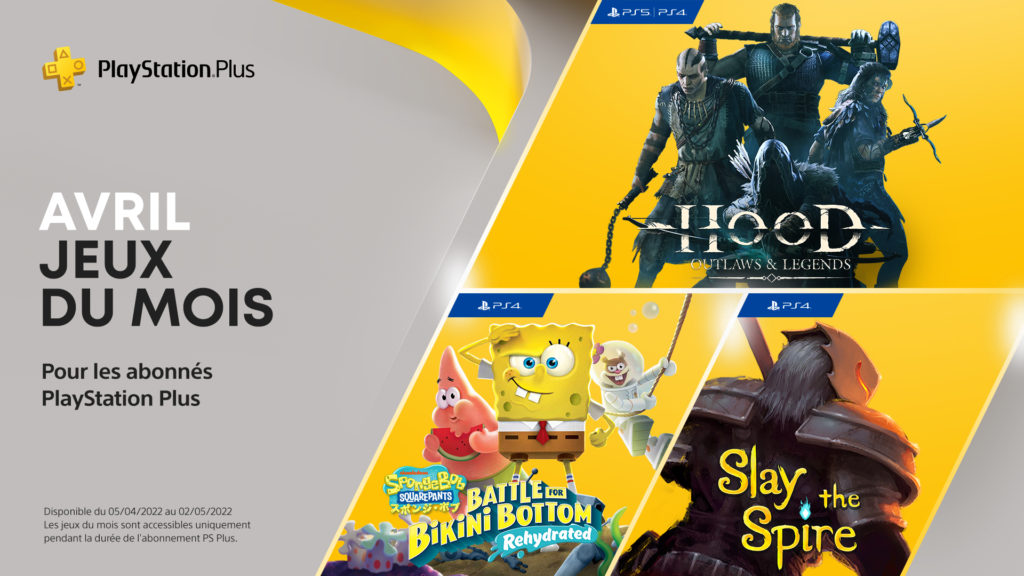 PlayStation Plus avril 2022
