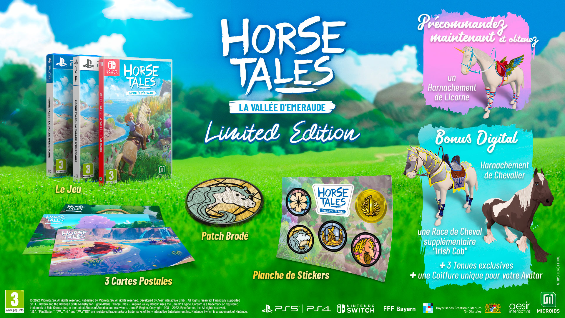 Horse Tales - La Vallée d'Emeraude Limited Edition