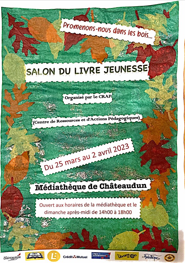 Salon du livre jeunesse 2023 de Châteaudun