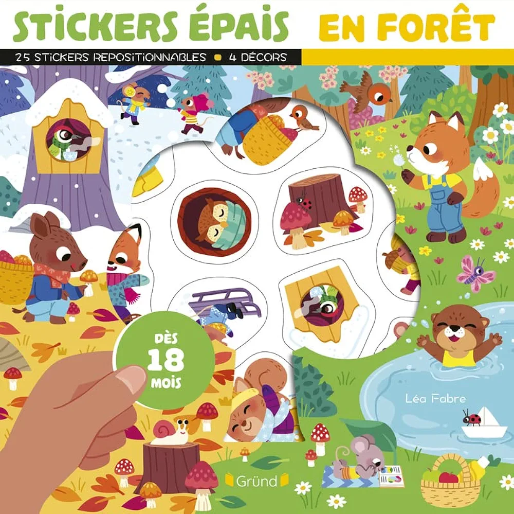 Stickers épais En Forêt