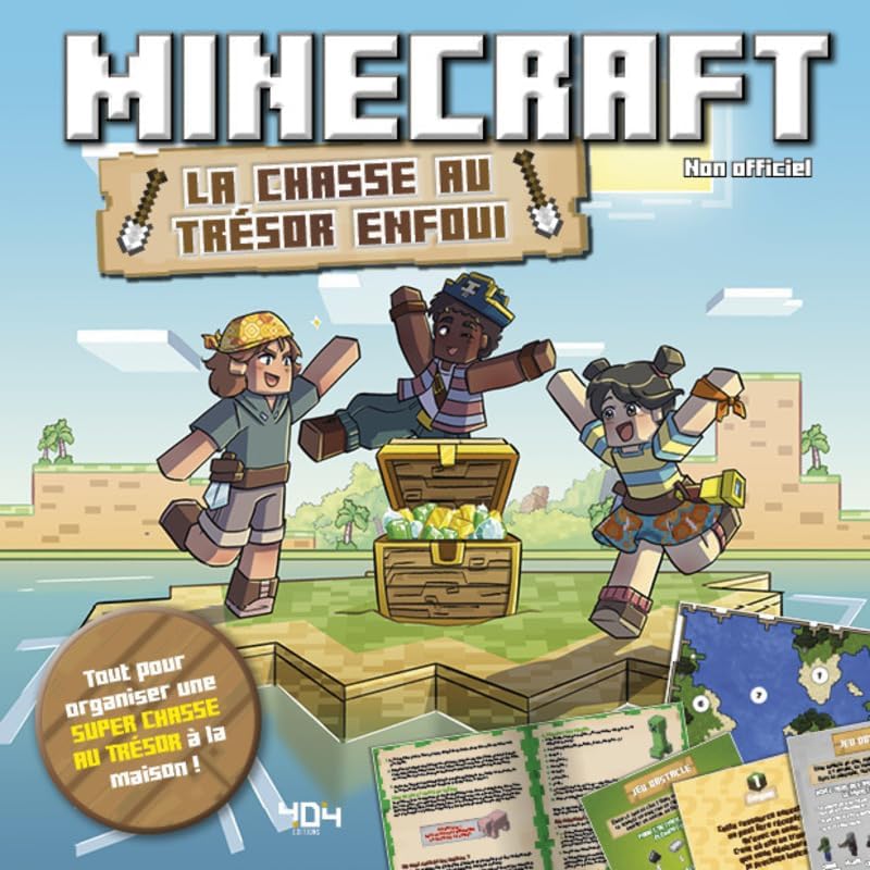 Minecraft - La chasse au trésor enfoui