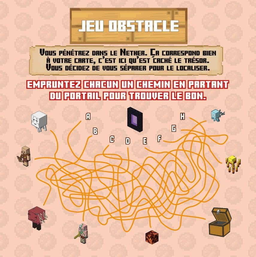 Minecraft - La chasse au trésor enfoui