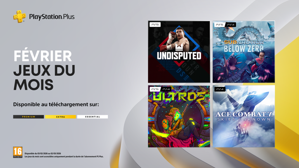 PlayStation Plus février 2026
