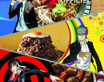 livre de cuisine officiel Persona